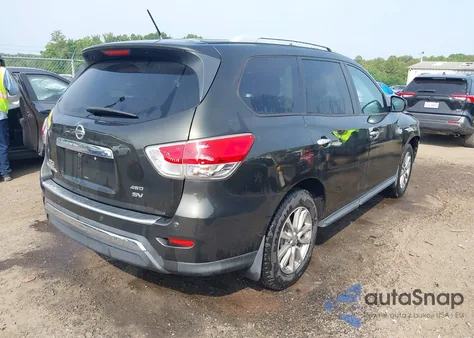 2015 Nissan Pathfinder S/Sv/Sl/Platinum from USA, damaged, VIN 5N1AR2MM4FC697551